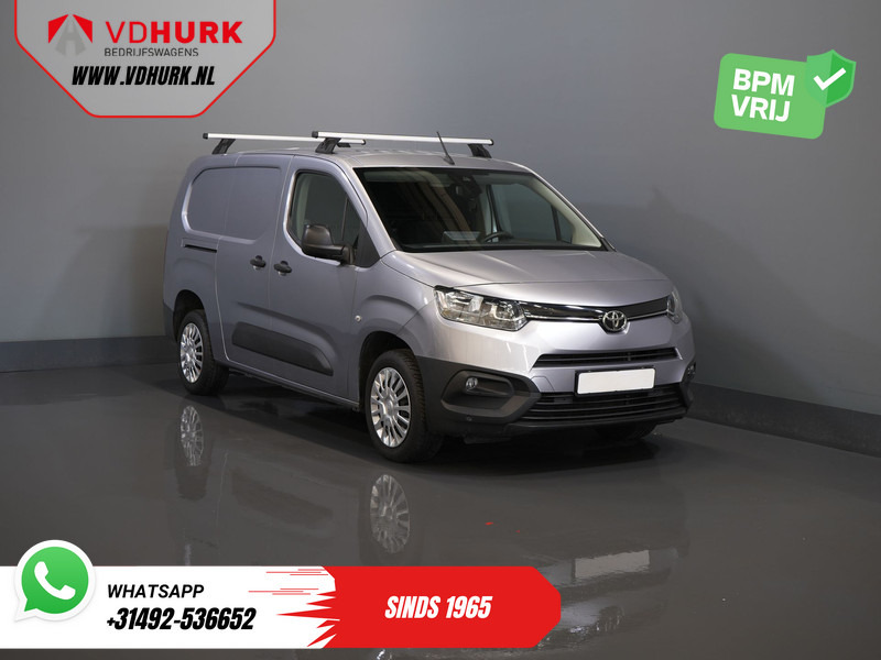 Toyota PROACE CITY 1.2 Turbo 130 pk Benzine Aut. BPM VRIJ! 3Pers./ Carplay/ Camera/ Cruise/ PDC/ Trekhaak - Цельнометаллический фургон: фото 1 Toyota PROACE CITY 1.2 Turbo 130 pk Benzine Aut. BPM VRIJ! 3Pers./ Carplay/ Camera/ Cruise/ PDC/ Trekhaak - Цельнометаллический фургон: фото 1