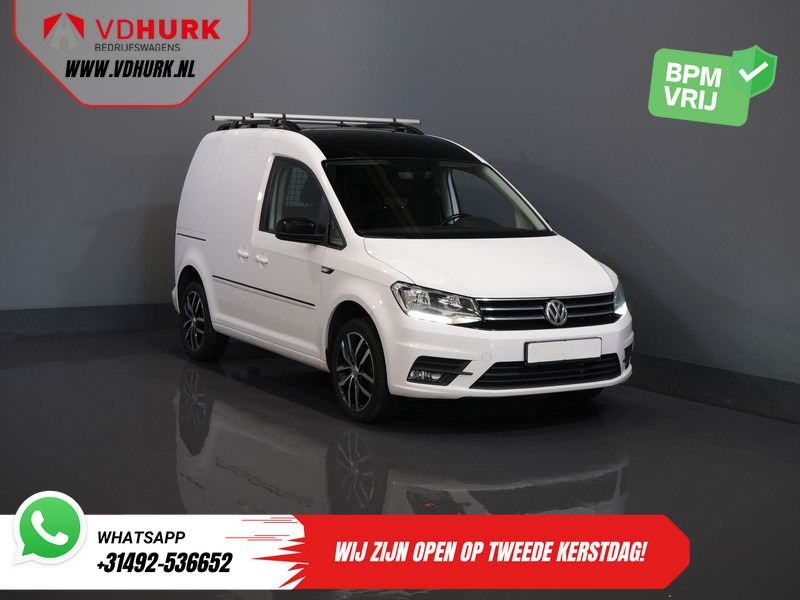 Volkswagen Caddy 2.0 TDI 100 pk DSG Aut. BPM VRIJ! Edition 35 Carplay/ Stoelverw./ Standkachel/ Cruise/ Airco/ PDC/ LMV/ Dakdragers/ Trekhaak/ In - Цельнометаллический фургон: фото 1 Volkswagen Caddy 2.0 TDI 100 pk DSG Aut. BPM VRIJ! Edition 35 Carplay/ Stoelverw./ Standkachel/ Cruise/ Airco/ PDC/ LMV/ Dakdragers/ Trekhaak/ In - Цельнометаллический фургон: фото 1