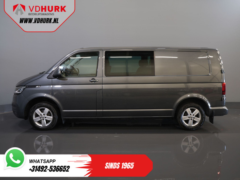 Цельнометаллический фургон, Грузопассажирский фургон Volkswagen Transporter 2.0 TDI 150 pk DSG Aut. L2 DC Dubbel Cabine LED/ Adapt.Cruise/ Standkachel/ Stoelverw./ Carplay/ Camera/ PDC/ LMV/ Trekhaak/ Air: фото 10