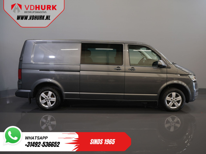 Цельнометаллический фургон, Грузопассажирский фургон Volkswagen Transporter 2.0 TDI 150 pk DSG Aut. L2 DC Dubbel Cabine LED/ Adapt.Cruise/ Standkachel/ Stoelverw./ Carplay/ Camera/ PDC/ LMV/ Trekhaak/ Air: фото 11