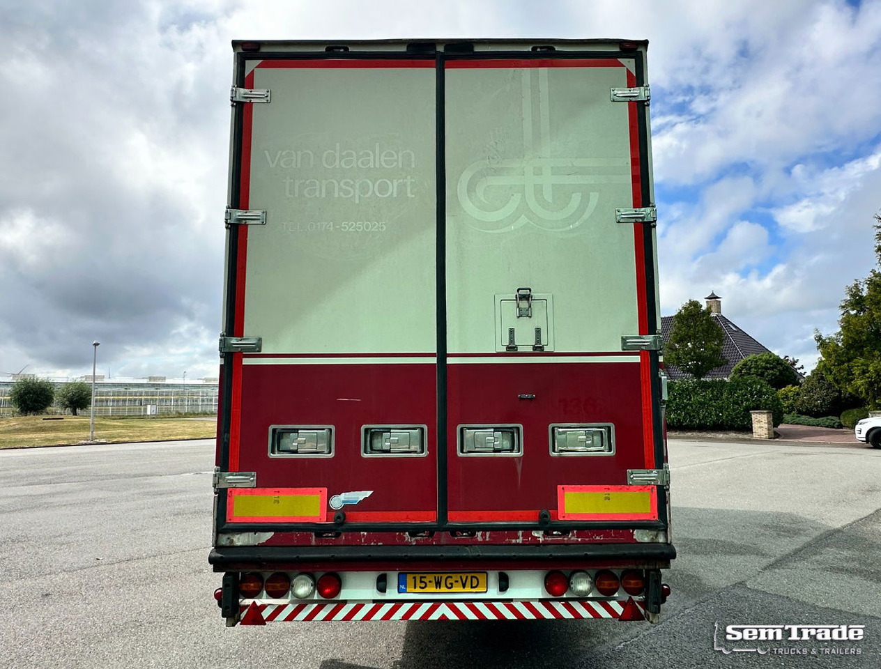 Burg 2 Axle VAN Beurden Isolated BOX TRS Cooling Good Condition Holland-Trailer - Прицеп-рефрижератор: фото 3 Burg 2 Axle VAN Beurden Isolated BOX TRS Cooling Good Condition Holland-Trailer - Прицеп-рефрижератор: фото 3