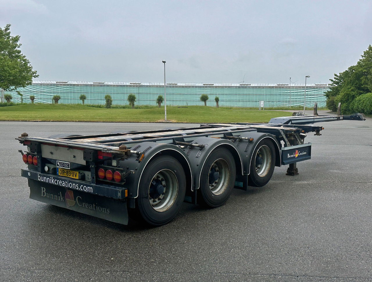D-TEC Flexitrailer Multi Liftaxle Drumbrakes TOP Condition NL Trailer 2 Pieces - Полуприцеп-контейнеровоз/ Сменный кузов: фото 5 D-TEC Flexitrailer Multi Liftaxle Drumbrakes TOP Condition NL Trailer 2 Pieces - Полуприцеп-контейнеровоз/ Сменный кузов: фото 5
