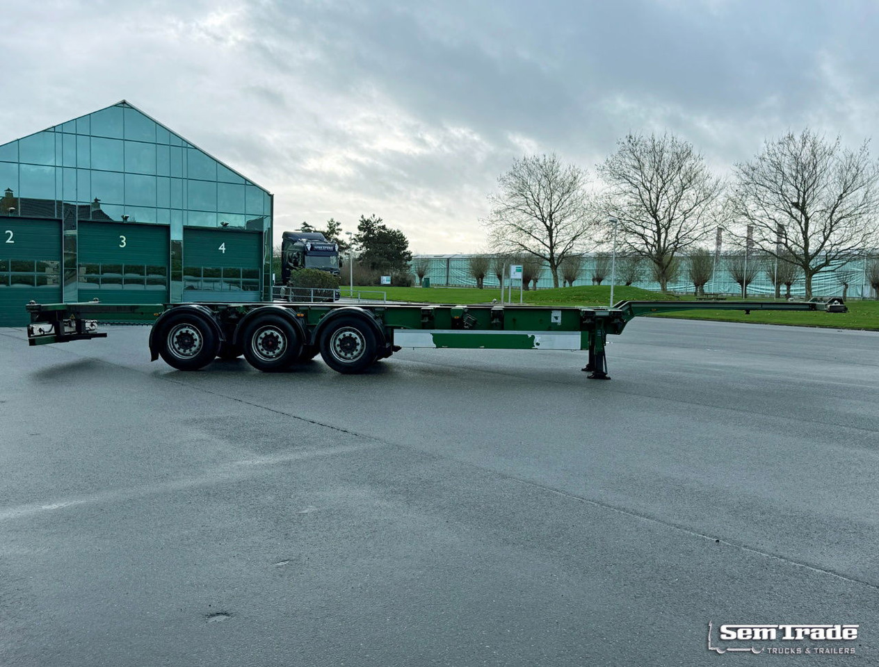 Kögel S24-2 Back Slider Lift Axle Disc Brakes 3 Pieces Available NL-Trailer - Полуприцеп-контейнеровоз/ Сменный кузов: фото 5 Kögel S24-2 Back Slider Lift Axle Disc Brakes 3 Pieces Available NL-Trailer - Полуприцеп-контейнеровоз/ Сменный кузов: фото 5