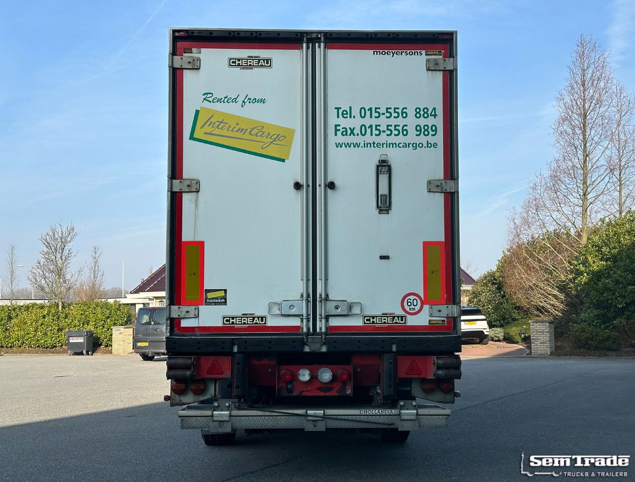 Renders Chereau Carrier Maxima 1300 Steering Axle Tail Lift Belgium Trailer - Полуприцеп-рефрижератор: фото 4 Renders Chereau Carrier Maxima 1300 Steering Axle Tail Lift Belgium Trailer - Полуприцеп-рефрижератор: фото 4