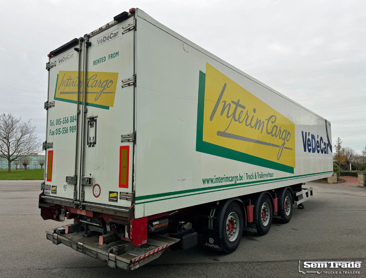 Renders VÉDÉCAR Carrier Maxima 1300 2X Steering Axle Tail Lift Belgium-Trailer - Полуприцеп-рефрижератор: фото 4 Renders VÉDÉCAR Carrier Maxima 1300 2X Steering Axle Tail Lift Belgium-Trailer - Полуприцеп-рефрижератор: фото 4