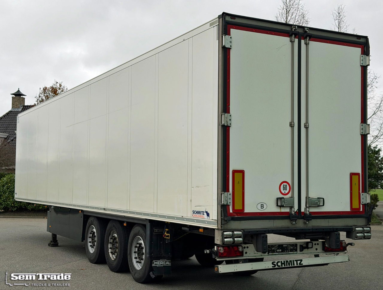 Schmitz Cargobull SCBS3B Carrier Vector 1550 With 5210 Engine Hours Disc Brakes Belgium-Trailer - Полуприцеп-рефрижератор: фото 3 Schmitz Cargobull SCBS3B Carrier Vector 1550 With 5210 Engine Hours Disc Brakes Belgium-Trailer - Полуприцеп-рефрижератор: фото 3