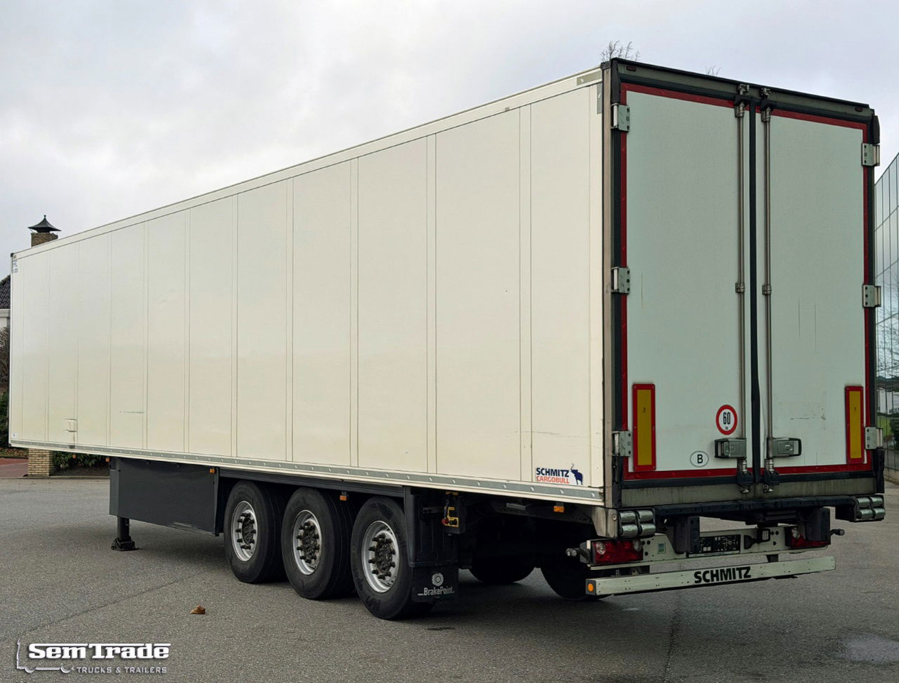Schmitz Cargobull SCBS3B Carrier Vector 1550 With 6286 Engine Hours Pallet BOX Disc Brakes Belgium-Trailer - Полуприцеп-рефрижератор: фото 3 Schmitz Cargobull SCBS3B Carrier Vector 1550 With 6286 Engine Hours Pallet BOX Disc Brakes Belgium-Trailer - Полуприцеп-рефрижератор: фото 3