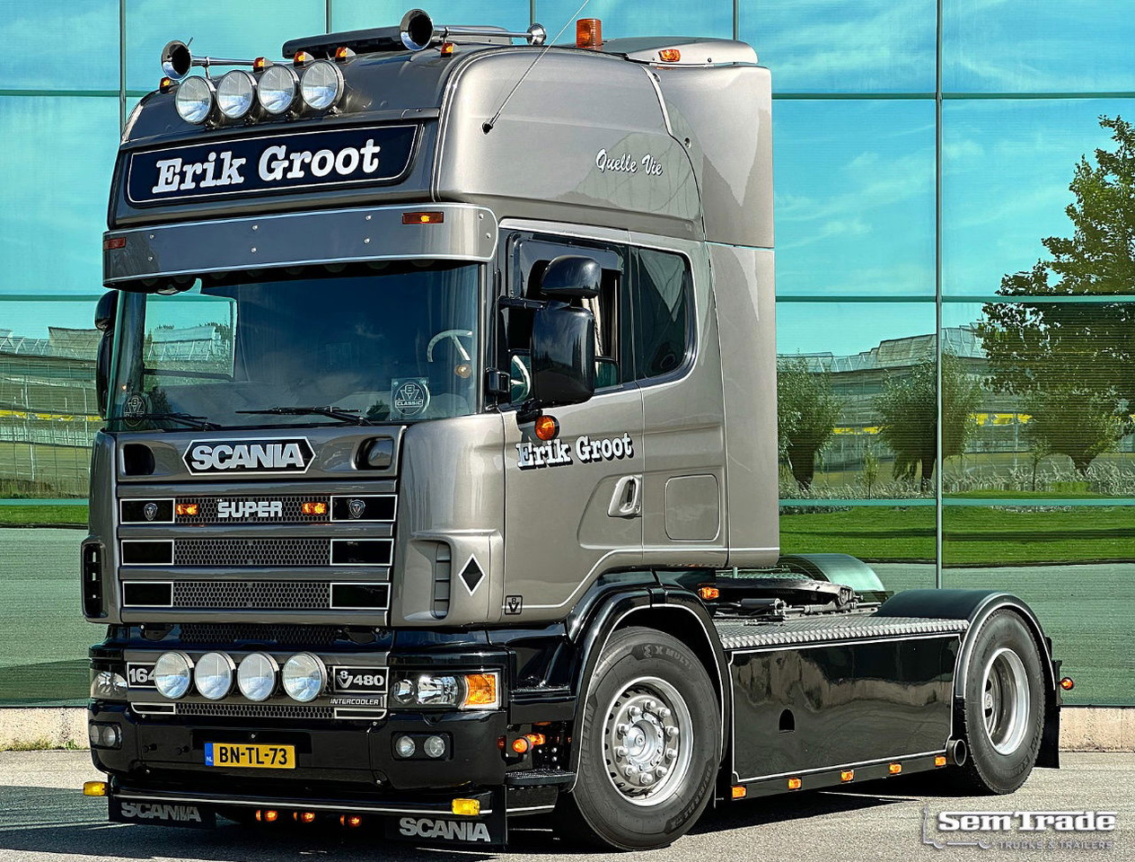 Scania R164-480 V8 Retarder Manual Gearbox Showtruck Completely Rebuild Unique Condition - Тягач: фото 1 Scania R164-480 V8 Retarder Manual Gearbox Showtruck Completely Rebuild Unique Condition - Тягач: фото 1