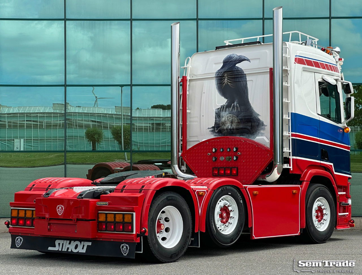 Scania R500 NGS 6X2 Twinsteer Full AIR Retarder 2X Tanks Super Condition - Тягач: фото 4 Scania R500 NGS 6X2 Twinsteer Full AIR Retarder 2X Tanks Super Condition - Тягач: фото 4