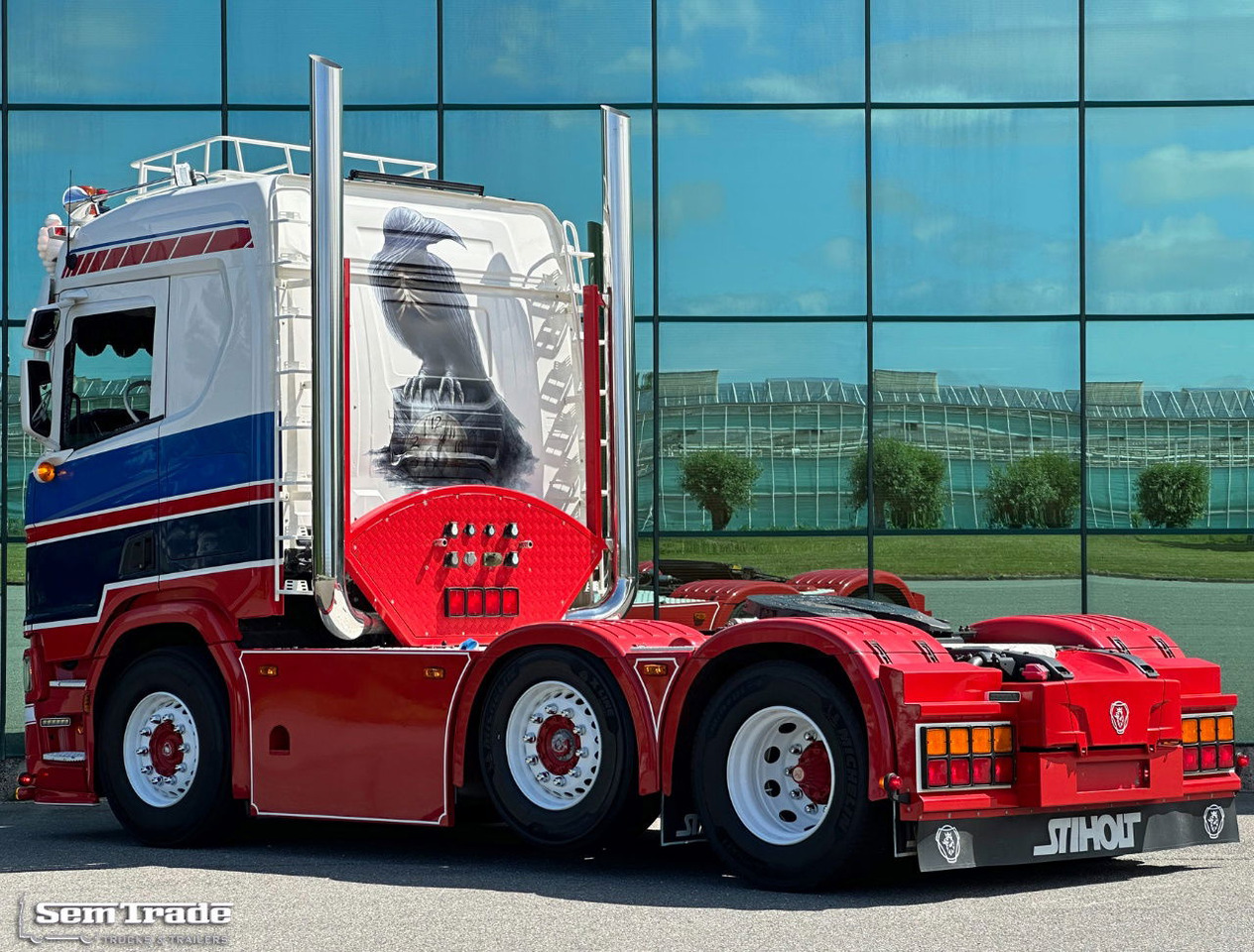 Scania R500 NGS 6X2 Twinsteer Full AIR Retarder 2X Tanks Super Condition - Тягач: фото 3 Scania R500 NGS 6X2 Twinsteer Full AIR Retarder 2X Tanks Super Condition - Тягач: фото 3