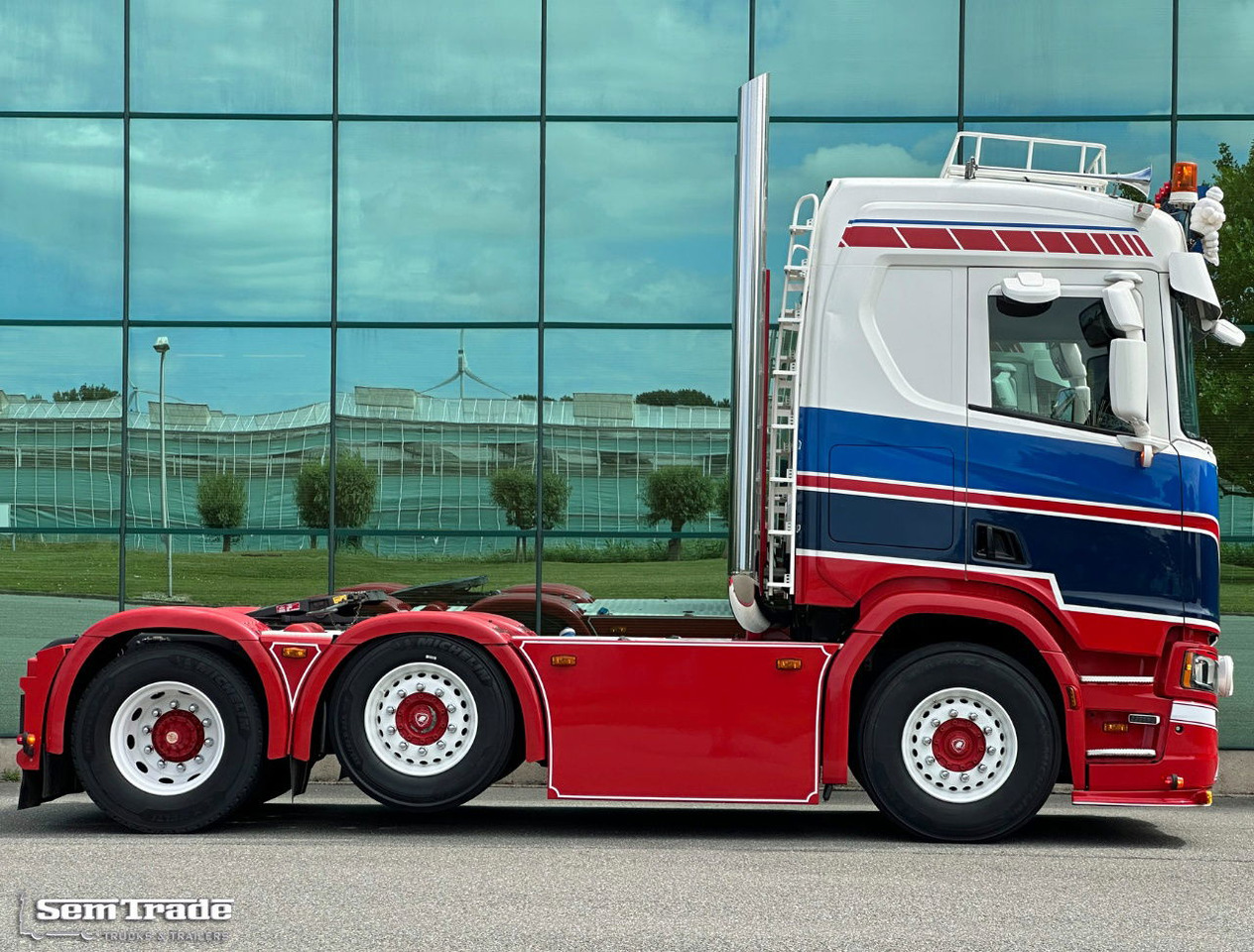 Scania R500 NGS 6X2 Twinsteer Full AIR Retarder 2X Tanks Super Condition - Тягач: фото 5 Scania R500 NGS 6X2 Twinsteer Full AIR Retarder 2X Tanks Super Condition - Тягач: фото 5