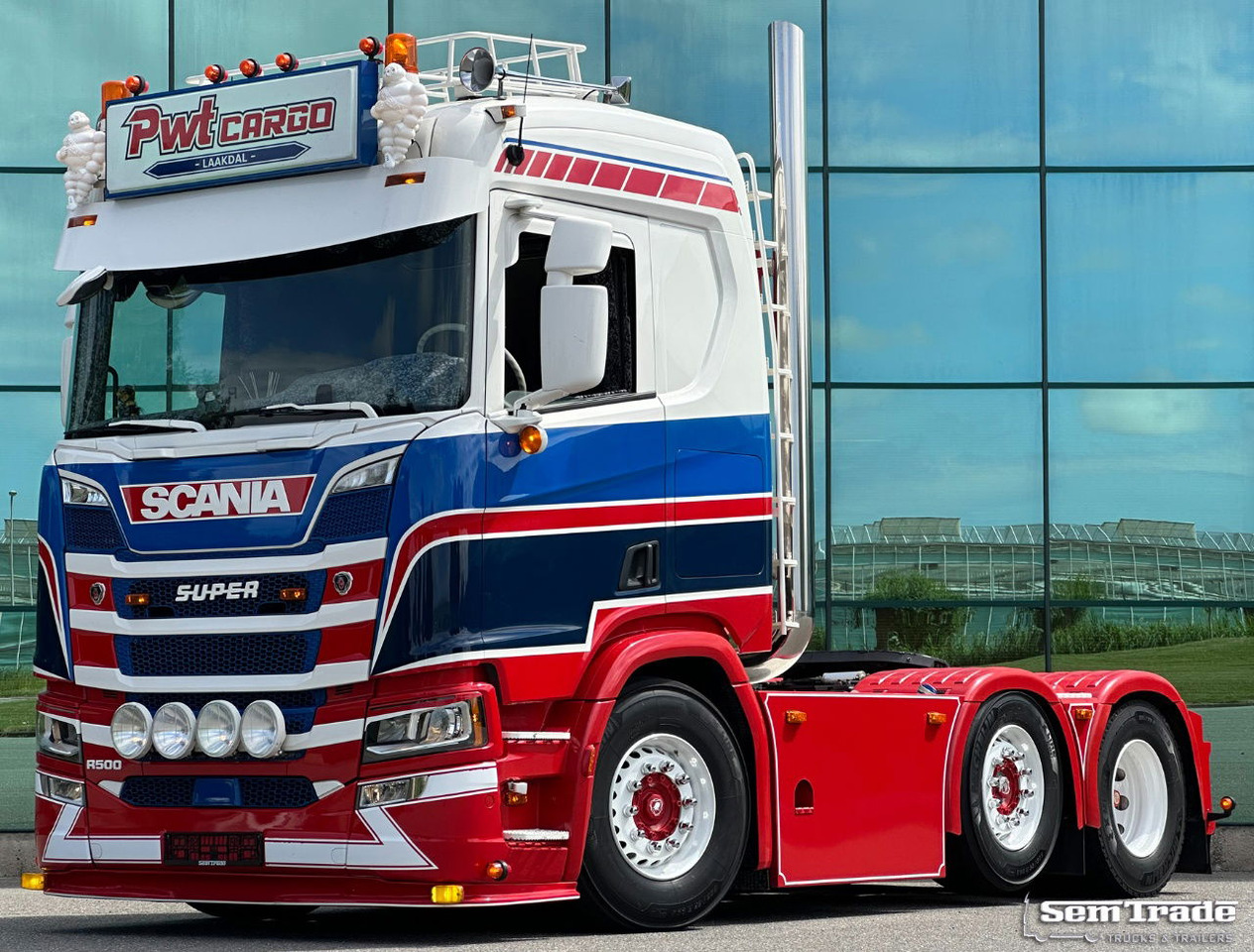 Scania R500 NGS 6X2 Twinsteer Full AIR Retarder 2X Tanks Super Condition - Тягач: фото 1 Scania R500 NGS 6X2 Twinsteer Full AIR Retarder 2X Tanks Super Condition - Тягач: фото 1