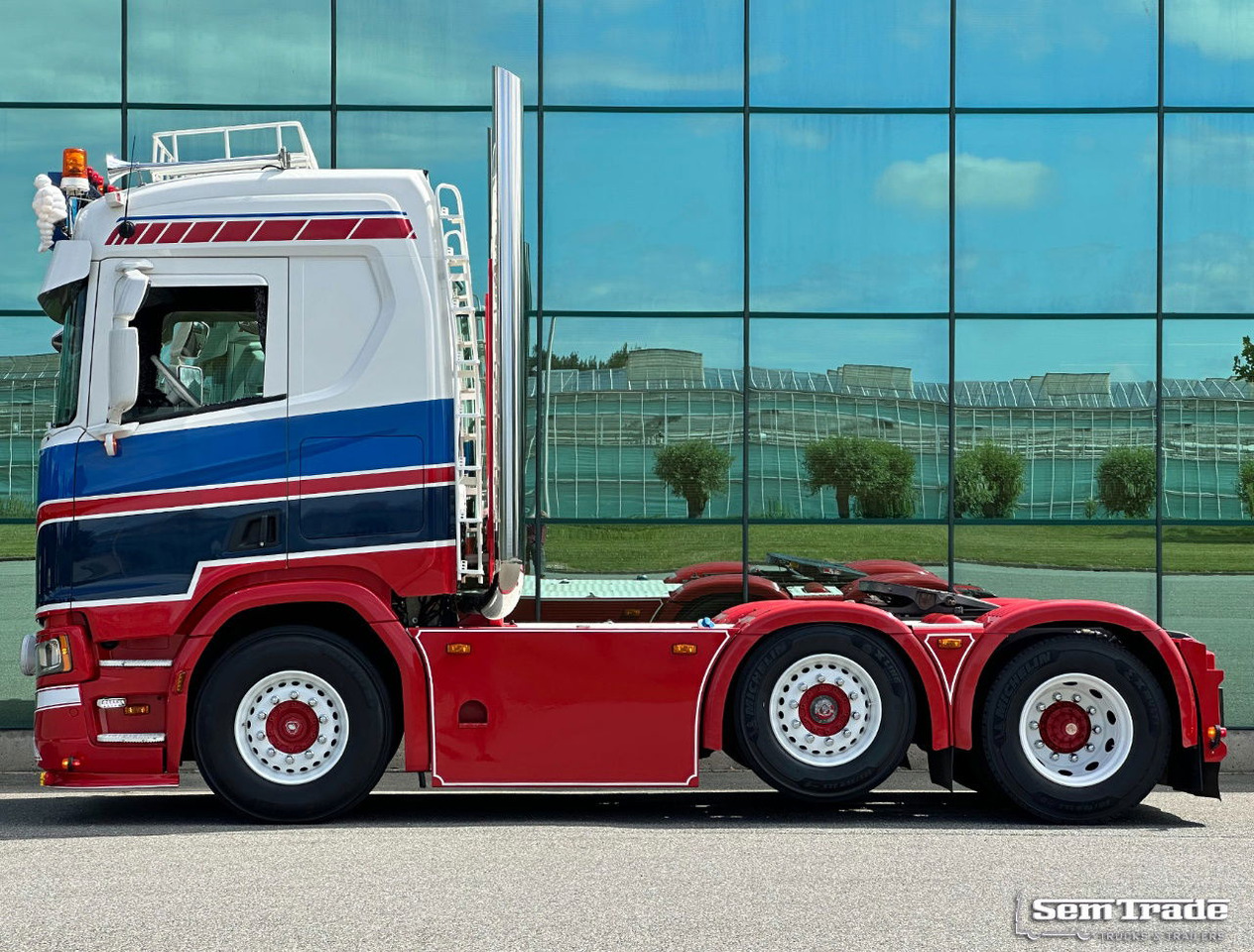 Scania R500 NGS 6X2 Twinsteer Full AIR Retarder 2X Tanks Super Condition - Тягач: фото 2 Scania R500 NGS 6X2 Twinsteer Full AIR Retarder 2X Tanks Super Condition - Тягач: фото 2