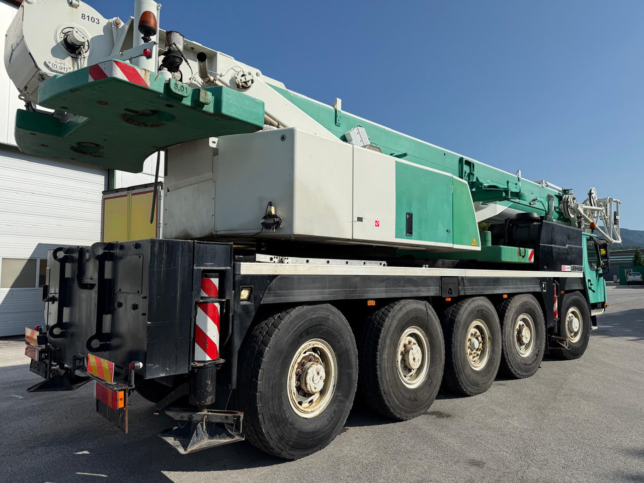 LIEBHERR LTM 1100-5.2 - Мобильный кран: фото 3 LIEBHERR LTM 1100-5.2 - Мобильный кран: фото 3