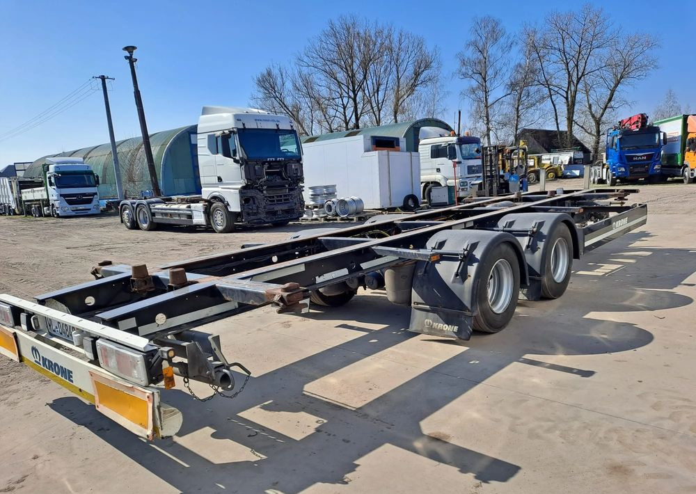 Прицеп-контейнеровоз/ Сменный кузов Krone Przyczepa Tandem: фото 6