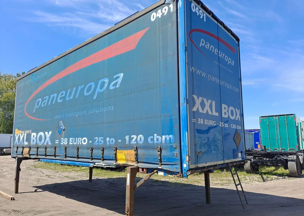 Krone Zabudowa Jumbo Firana BDF 7.70 m - Тентованный кузов: фото 3 Krone Zabudowa Jumbo Firana BDF 7.70 m - Тентованный кузов: фото 3