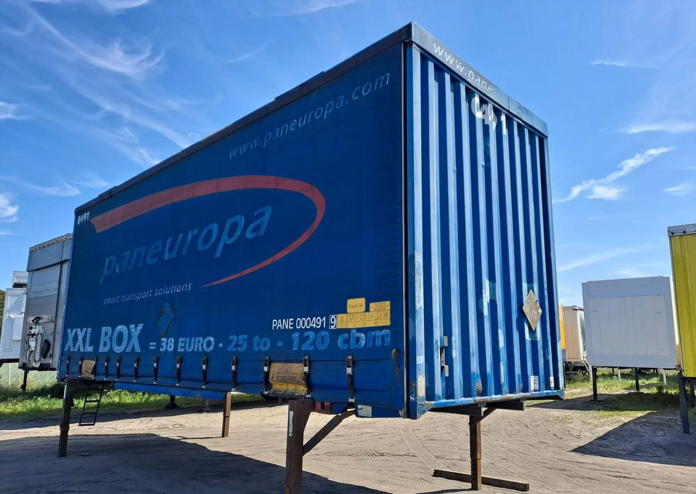 Krone Zabudowa Jumbo Firana BDF 7.70 m - Тентованный кузов: фото 4 Krone Zabudowa Jumbo Firana BDF 7.70 m - Тентованный кузов: фото 4