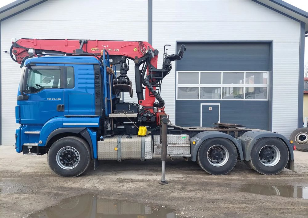 MAN TGS 26-480 6x4 do drewna PALFINGER Epsilon S 270L83 - Тягач: фото 3 MAN TGS 26-480 6x4 do drewna PALFINGER Epsilon S 270L83 - Тягач: фото 3