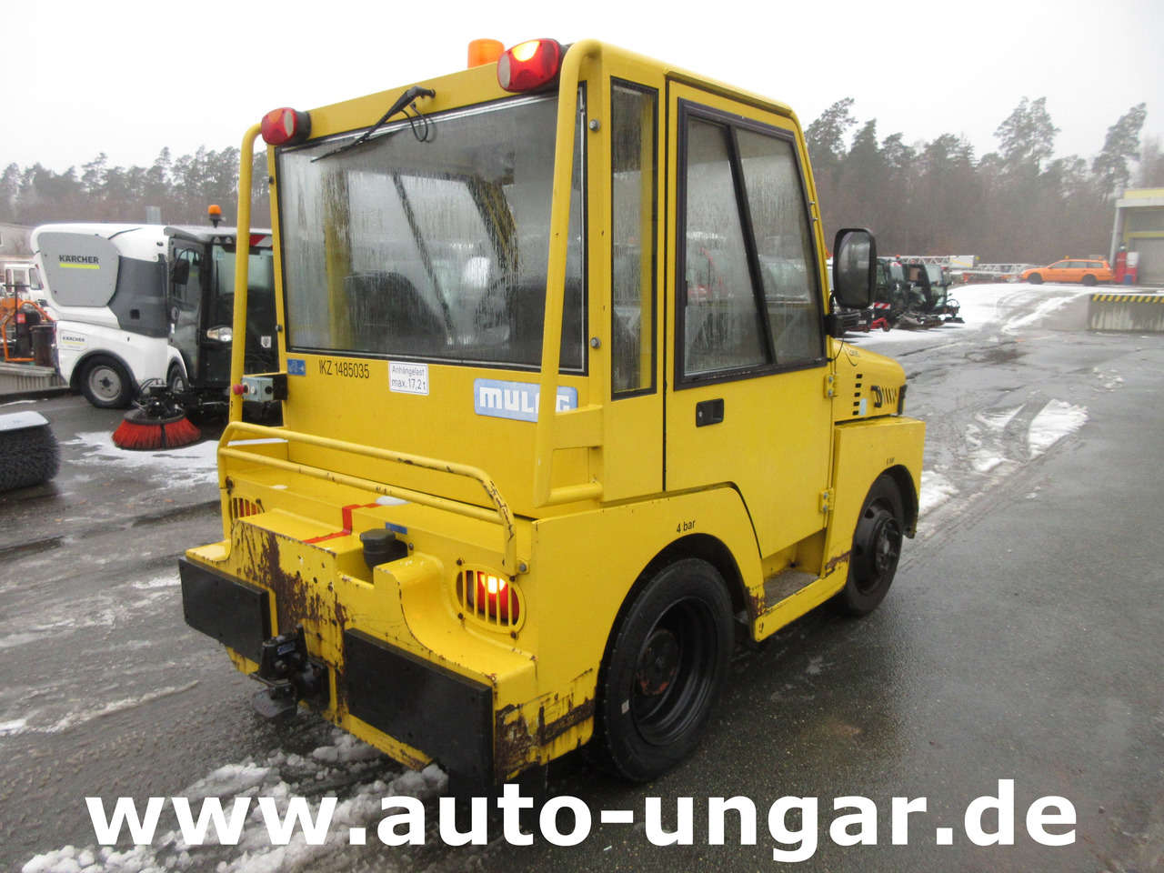 Багажный тягач MULAG Comet 6D Diesel Schlepper Push-Back GSE Gepäckwagen: фото 7 Багажный тягач MULAG Comet 6D Diesel Schlepper Push-Back GSE Gepäckwagen: фото 7