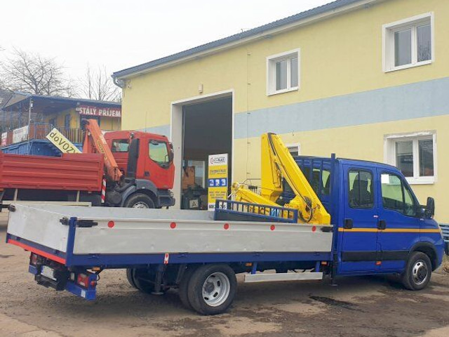 Iveco 50C18 Daily 3.D 16V +Effer - Малотоннажный бортовой грузовик, Грузопассажирский фургон: фото 1 Iveco 50C18 Daily 3.D 16V +Effer - Малотоннажный бортовой грузовик, Грузопассажирский фургон: фото 1