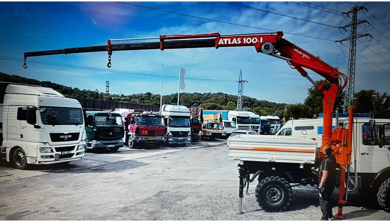 Mercedes-Benz UNIMOG 427.11 +12m! - Самосвал, Автоманипулятор: фото 3 Mercedes-Benz UNIMOG 427.11 +12m! - Самосвал, Автоманипулятор: фото 3
