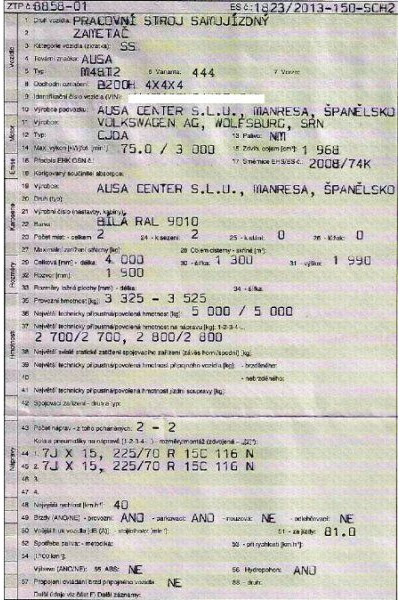 AUSA B 200H 4x4 sklápěč sypač zametač radlice - Строительная техника: фото 5 AUSA B 200H 4x4 sklápěč sypač zametač radlice - Строительная техника: фото 5