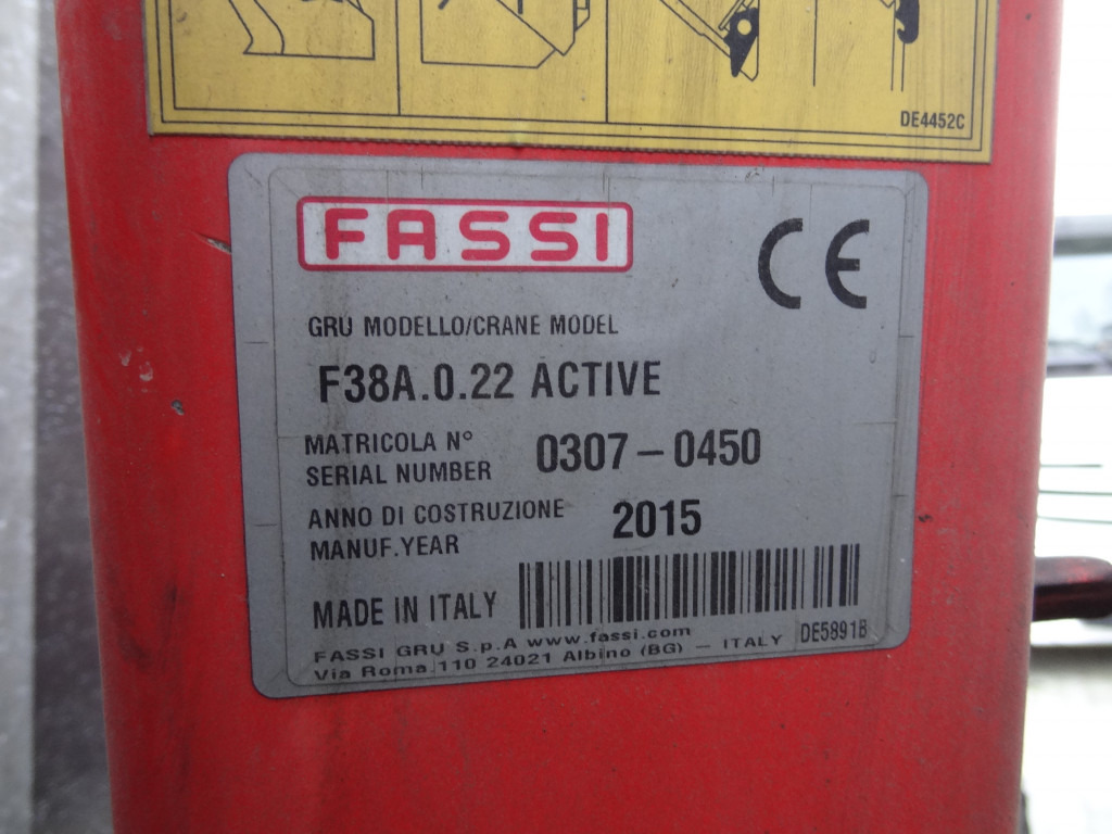 Iveco EuroCargo 120E25 Fassi F38 - Автоманипулятор, Грузовик бортовой/ Платформа: фото 5 Iveco EuroCargo 120E25 Fassi F38 - Автоманипулятор, Грузовик бортовой/ Платформа: фото 5