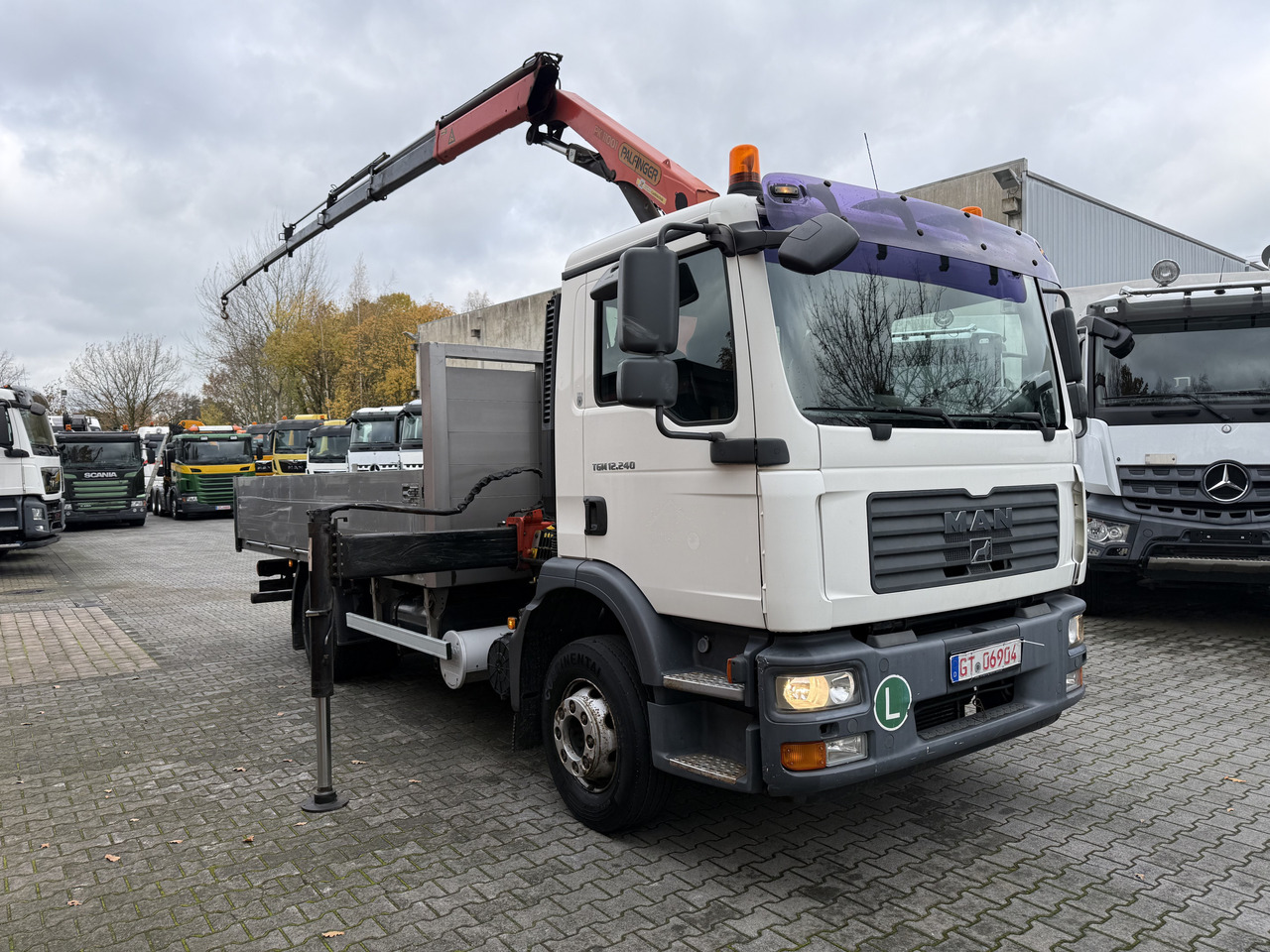 Грузовик бортовой/ Платформа, Автоманипулятор MAN TGM 12.240 Palfinger 11001 bis 19 Meter: фото 14 Грузовик бортовой/ Платформа, Автоманипулятор MAN TGM 12.240 Palfinger 11001 bis 19 Meter: фото 14