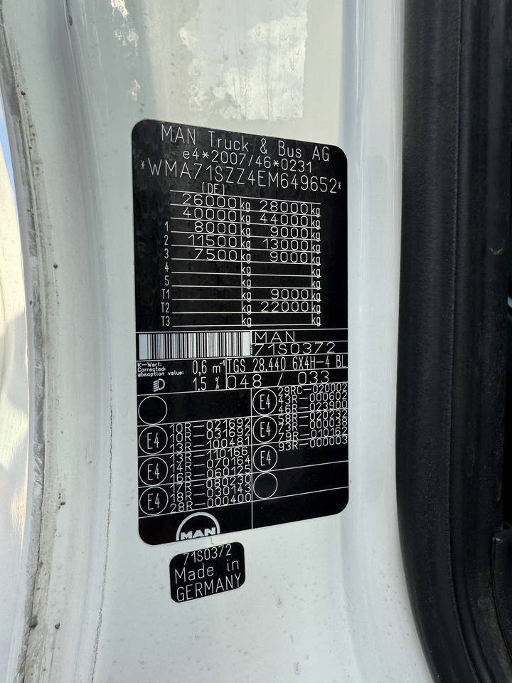 MAN TGS 28.440 6X4H-4 Atlas 290 bis 24 Meter - Автоманипулятор, Грузовик бортовой/ Платформа: фото 5 MAN TGS 28.440 6X4H-4 Atlas 290 bis 24 Meter - Автоманипулятор, Грузовик бортовой/ Платформа: фото 5