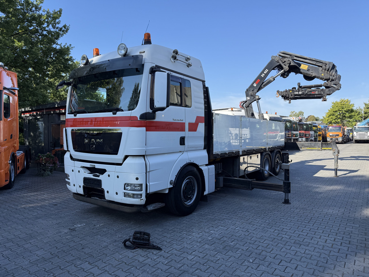 Автоманипулятор, Грузовик бортовой/ Платформа MAN TGX 26.480 6X2 Hiab 422 Bj 2017 bis 30 Meter: фото 13 Автоманипулятор, Грузовик бортовой/ Платформа MAN TGX 26.480 6X2 Hiab 422 Bj 2017 bis 30 Meter: фото 13