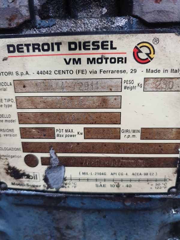 Detroit Diesel 64B/4 - Двигатель для Строительной техники: фото 1 Detroit Diesel 64B/4 - Двигатель для Строительной техники: фото 1