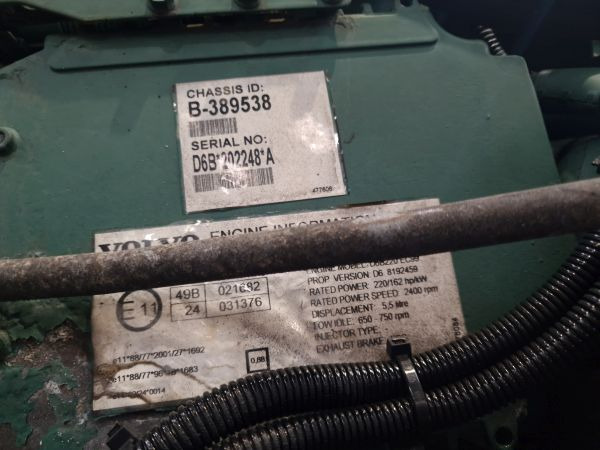 Volvo D6B220 EC09 Engine (Truck) - Двигатель для Грузовиков: фото 2 Volvo D6B220 EC09 Engine (Truck) - Двигатель для Грузовиков: фото 2