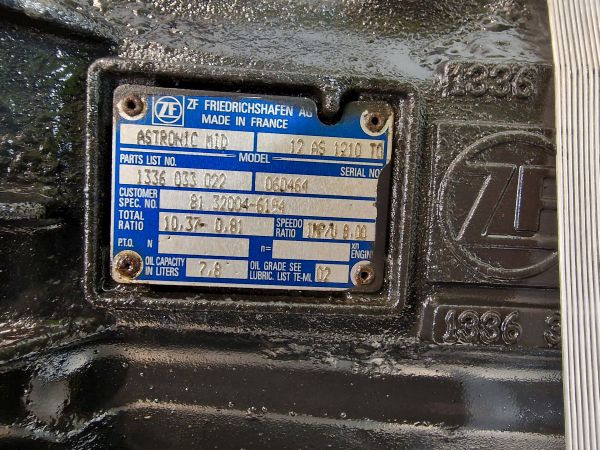 Коробка передач ZF Astronic 12AS1210TO Gearbox: фото 9