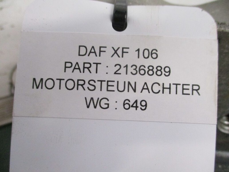 DAF 2136889 Motor steun XF 106 Nieuwe R+L - Подушка двигателя для Грузовиков: фото 3 DAF 2136889 Motor steun XF 106 Nieuwe R+L - Подушка двигателя для Грузовиков: фото 3