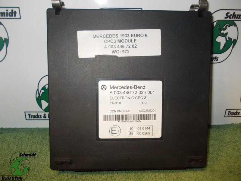 Mercedes-Benz A 003 446 72 02 CPC3 MODULEN MERCEDES 1933 EURO 6 - Электрическая система для Грузовиков: фото 1 Mercedes-Benz A 003 446 72 02 CPC3 MODULEN MERCEDES 1933 EURO 6 - Электрическая система для Грузовиков: фото 1