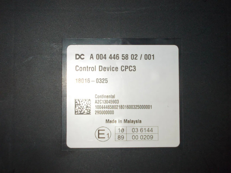 Mercedes-Benz A 004 446 58 02 CPC 3 MODULEN MERCEDES 1221 ATEGO EURO 6 - Электрическая система для Грузовиков: фото 3 Mercedes-Benz A 004 446 58 02 CPC 3 MODULEN MERCEDES 1221 ATEGO EURO 6 - Электрическая система для Грузовиков: фото 3