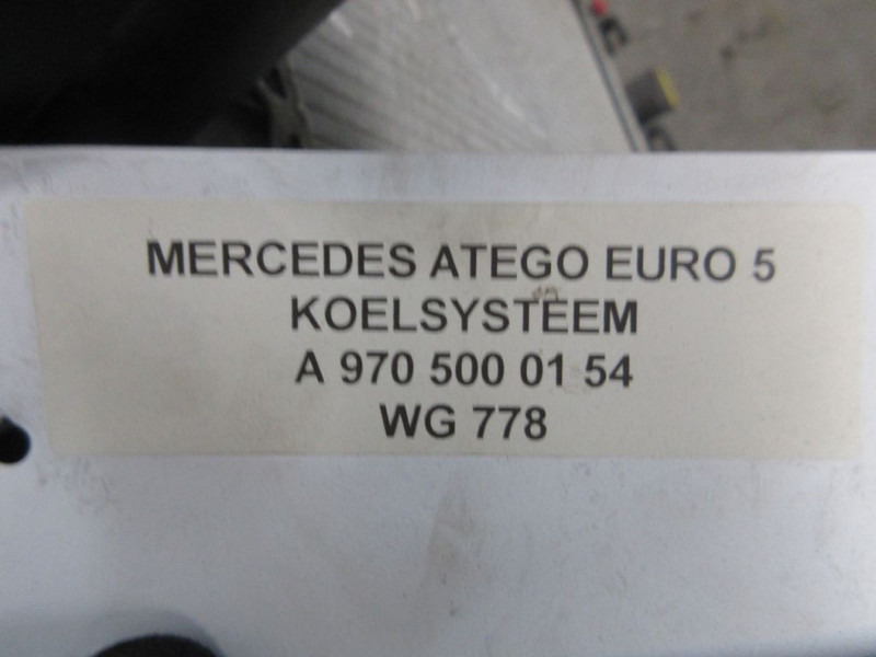 Mercedes-Benz ATEGO A 970 500 01 54 KOELSYSTEEM EURO 5 - Радиатор для Грузовиков: фото 5 Mercedes-Benz ATEGO A 970 500 01 54 KOELSYSTEEM EURO 5 - Радиатор для Грузовиков: фото 5