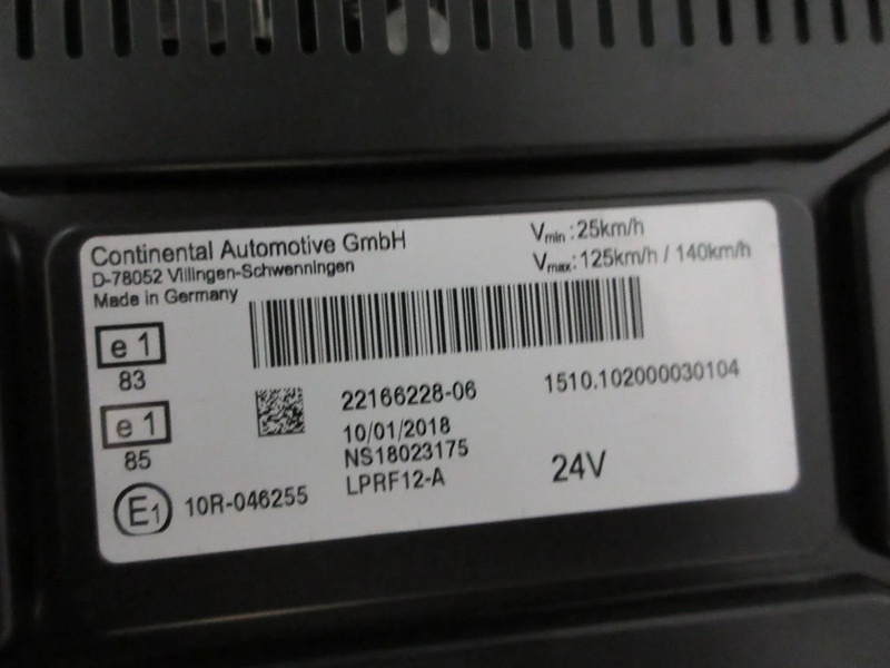 Renault 22166228 INSTRUMENTENPANEEL RENAULT T 520 EURO 6 - Приборная панель для Грузовиков: фото 2 Renault 22166228 INSTRUMENTENPANEEL RENAULT T 520 EURO 6 - Приборная панель для Грузовиков: фото 2