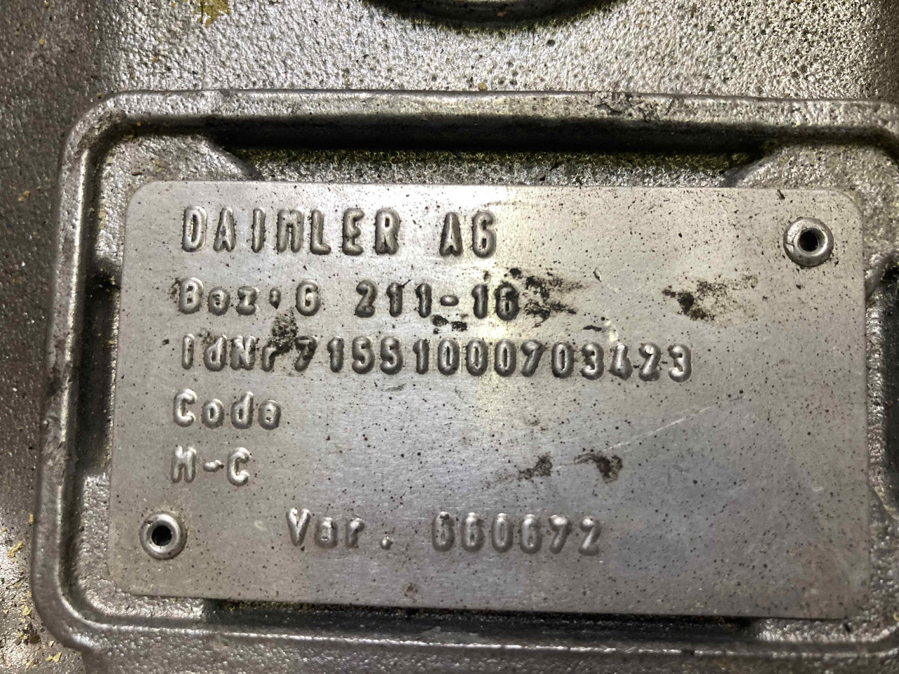 MERCEDES BENZ G211-16/G0231-16 - Коробка передач: фото 5 MERCEDES BENZ G211-16/G0231-16 - Коробка передач: фото 5