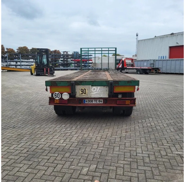 Trouillet RT 3240 / AIR SUSPENSION / PLATEAU 8M / LOADING HEIGHT:115CM / DRUM BRAKES / 3X ROR AXLES / 1990 - Прицеп: фото 5 Trouillet RT 3240 / AIR SUSPENSION / PLATEAU 8M / LOADING HEIGHT:115CM / DRUM BRAKES / 3X ROR AXLES / 1990 - Прицеп: фото 5