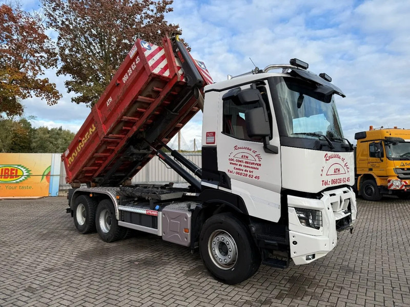 Renault C480 / ENGINE RUNNING / 6X4 / HIAB 21TON HOOKLIFT / ONLY:146334 KM / AUTOMATIC / EURO-6 / 2020 - Крюковой мультилифт: фото 3 Renault C480 / ENGINE RUNNING / 6X4 / HIAB 21TON HOOKLIFT / ONLY:146334 KM / AUTOMATIC / EURO-6 / 2020 - Крюковой мультилифт: фото 3