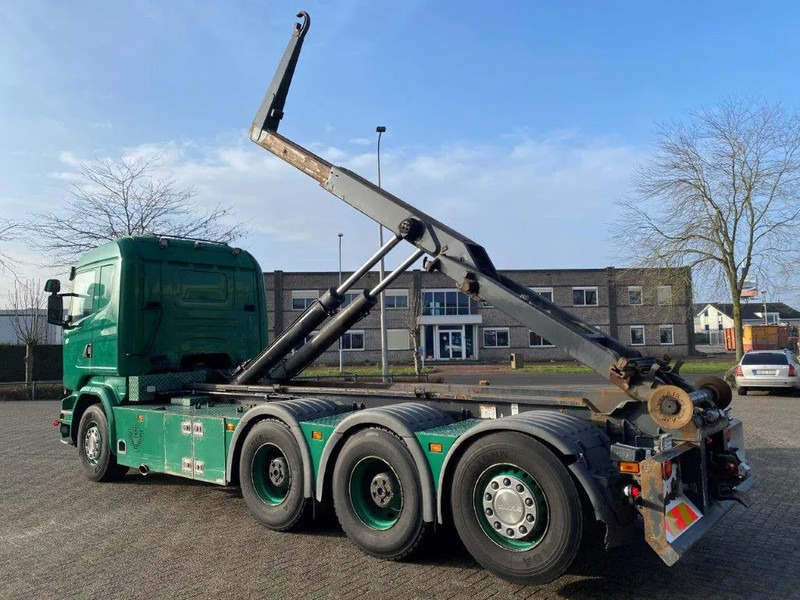Scania R520 V8 / 8X4 / BIG AXLE / AJK HOOKLIFT 30TON / LIFT+LENKACHSE / NAVI / LEATHER / FULL-AIR / AUTOMATIC / EURO-6 / 2015 - Крюковой мультилифт: фото 3 Scania R520 V8 / 8X4 / BIG AXLE / AJK HOOKLIFT 30TON / LIFT+LENKACHSE / NAVI / LEATHER / FULL-AIR / AUTOMATIC / EURO-6 / 2015 - Крюковой мультилифт: фото 3