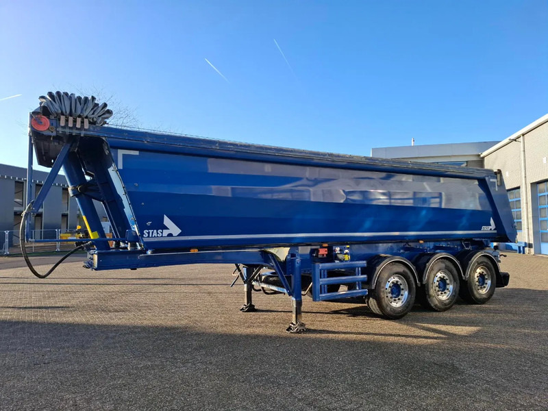 Stas S300CX / 28M3 / TEFLON FLOOR PLATE / 9TONS JOST AXLES / 1XLIFT AXLE / ALCOA / 2019 - Самосвальный полуприцеп: фото 1 Stas S300CX / 28M3 / TEFLON FLOOR PLATE / 9TONS JOST AXLES / 1XLIFT AXLE / ALCOA / 2019 - Самосвальный полуприцеп: фото 1