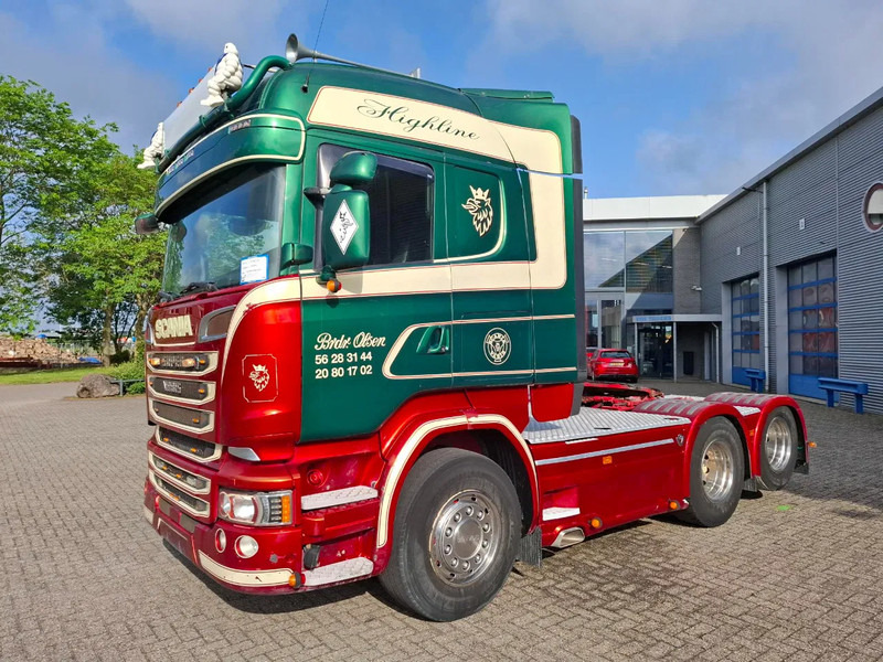 Scania R580 V8 / ONLY:478179KM / HYDRAULICS / LEATHER / AUTOMATIC / EURO-6 / 2016 - Тягач: фото 1 Scania R580 V8 / ONLY:478179KM / HYDRAULICS / LEATHER / AUTOMATIC / EURO-6 / 2016 - Тягач: фото 1