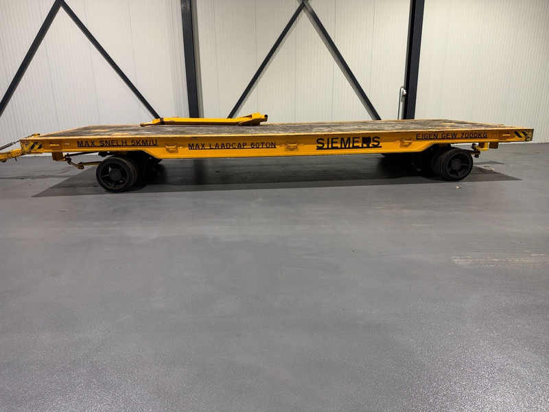 Buiscar Industrial Drawbar Trailer 60 Tons 4-8 - Прицеп бортовой/ Платформа: фото 2 Buiscar Industrial Drawbar Trailer 60 Tons 4-8 - Прицеп бортовой/ Платформа: фото 2