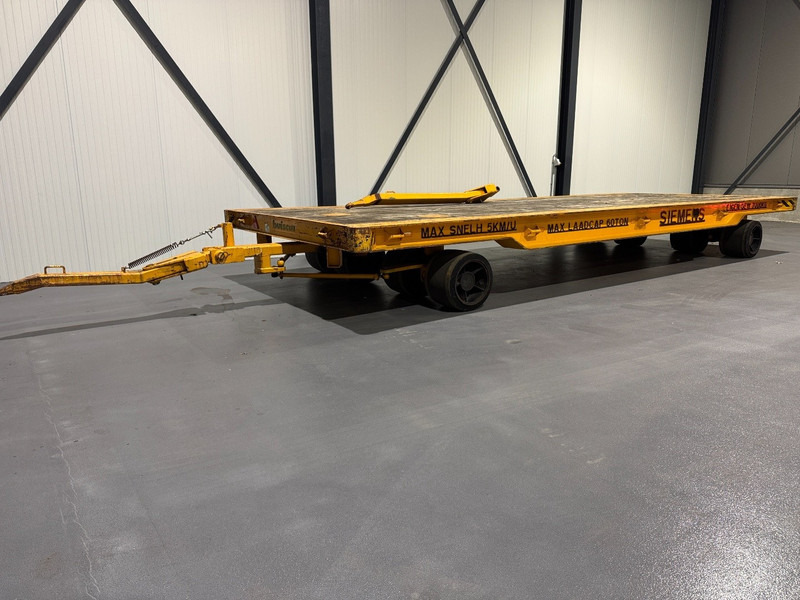Buiscar Industrial Drawbar Trailer 60 Tons 4-8 - Прицеп бортовой/ Платформа: фото 1 Buiscar Industrial Drawbar Trailer 60 Tons 4-8 - Прицеп бортовой/ Платформа: фото 1