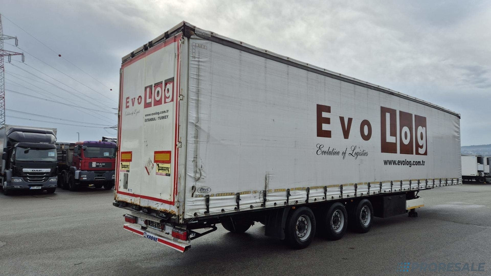 KRONE SD MEGA LINER - Тентованный полуприцеп: фото 3 KRONE SD MEGA LINER - Тентованный полуприцеп: фото 3