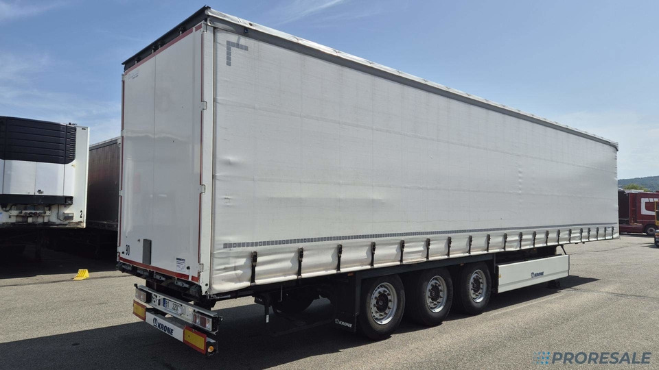 KRONE SD PROFI LINER + paletový koš + 2 x zvedací náprava - Тентованный полуприцеп: фото 3 KRONE SD PROFI LINER + paletový koš + 2 x zvedací náprava - Тентованный полуприцеп: фото 3