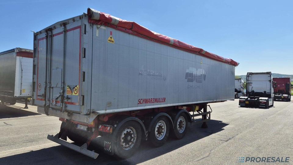 SCHWARZMÜLLER KIS 3/E - sklápěč 50 m3 - Fe / Al - Самосвальный полуприцеп: фото 3 SCHWARZMÜLLER KIS 3/E - sklápěč 50 m3 - Fe / Al - Самосвальный полуприцеп: фото 3