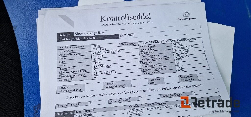 Микроавтобус, Пассажирский фургон 2017 Buss 16 seter IVECO  DAILY Bensin + gass  EU-Godkjent: фото 12